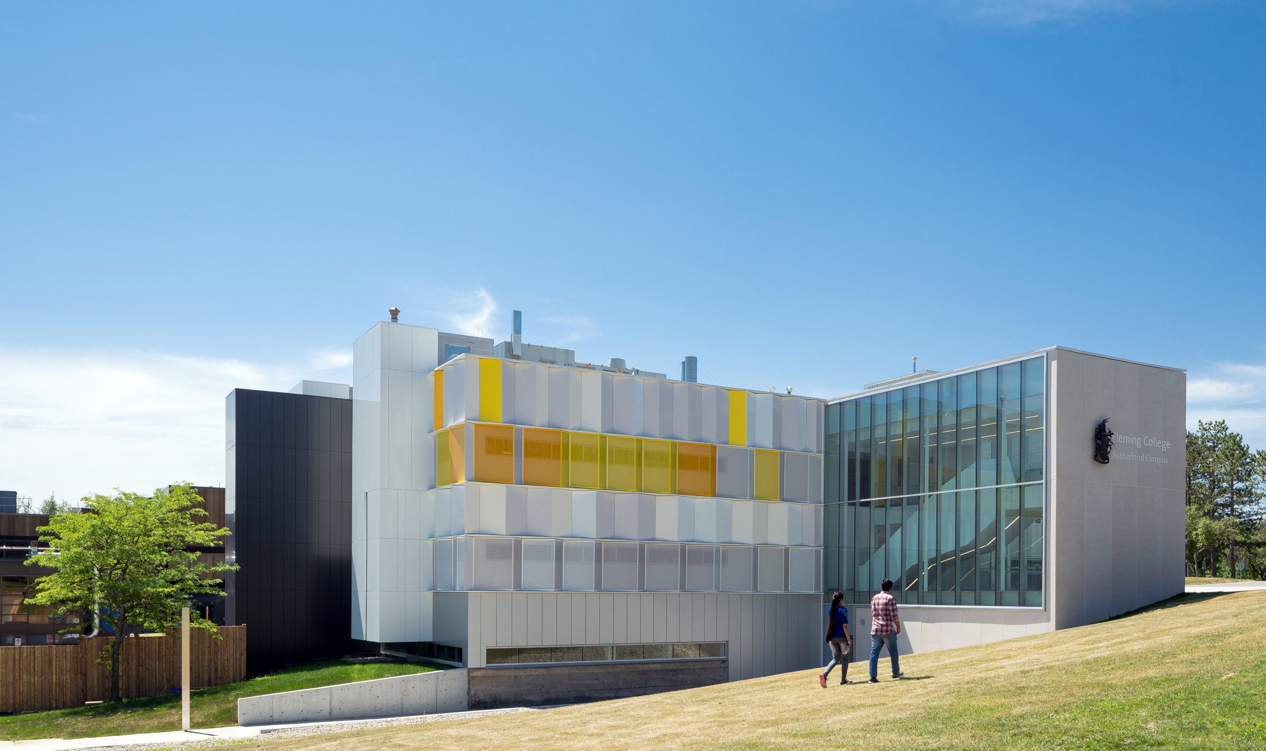 An image of Sutherland Campus building located in Peterborough