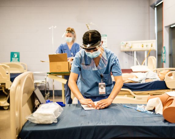 Personal Support Worker student.