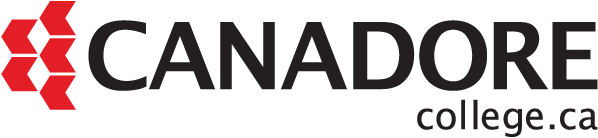 Logo: Canadore College.
