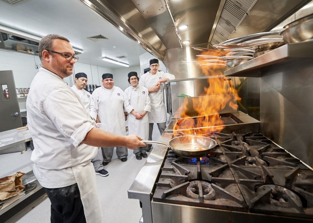 Pre-Apprenticeship Cook class.