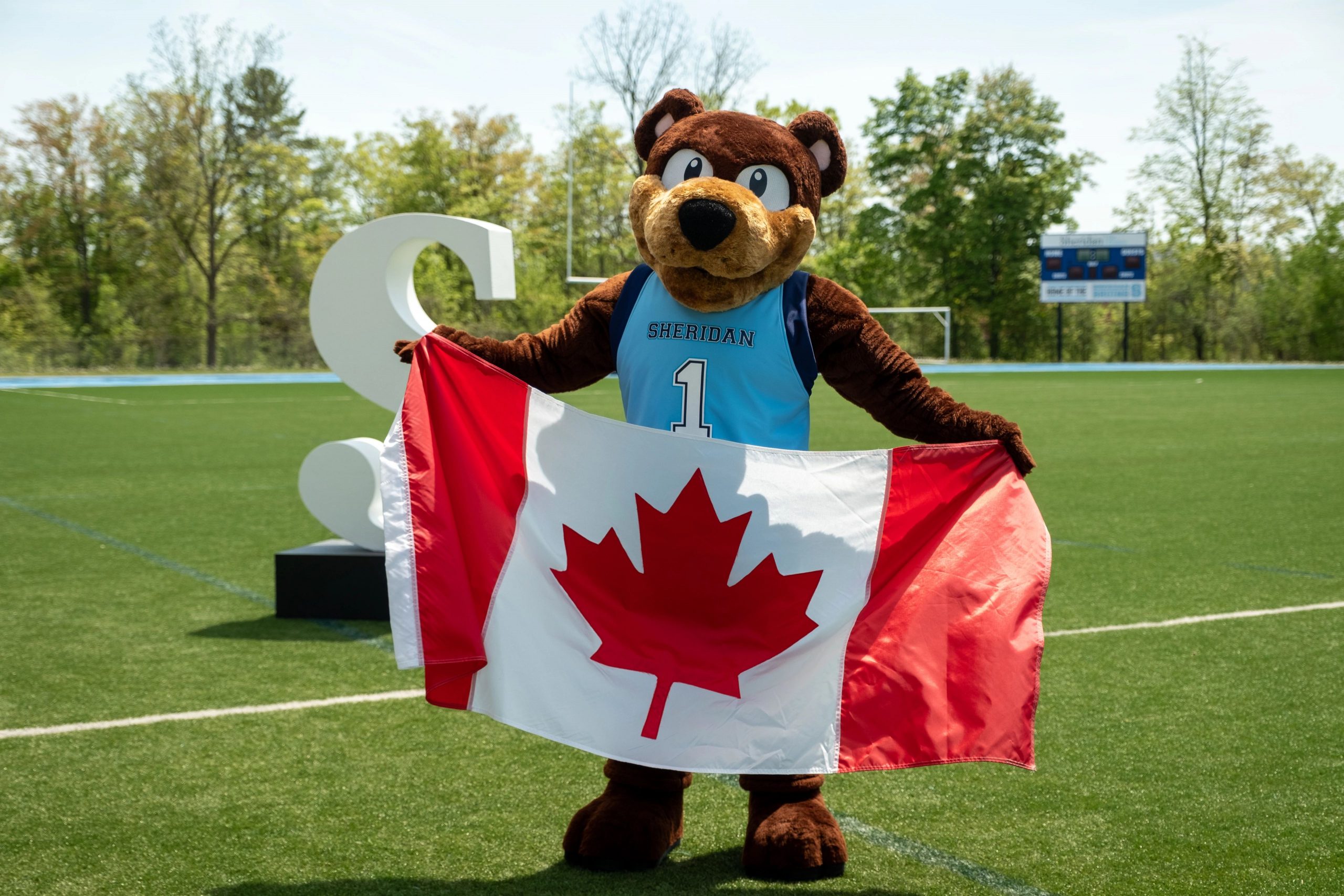 Sheridan College Mascot Bruno