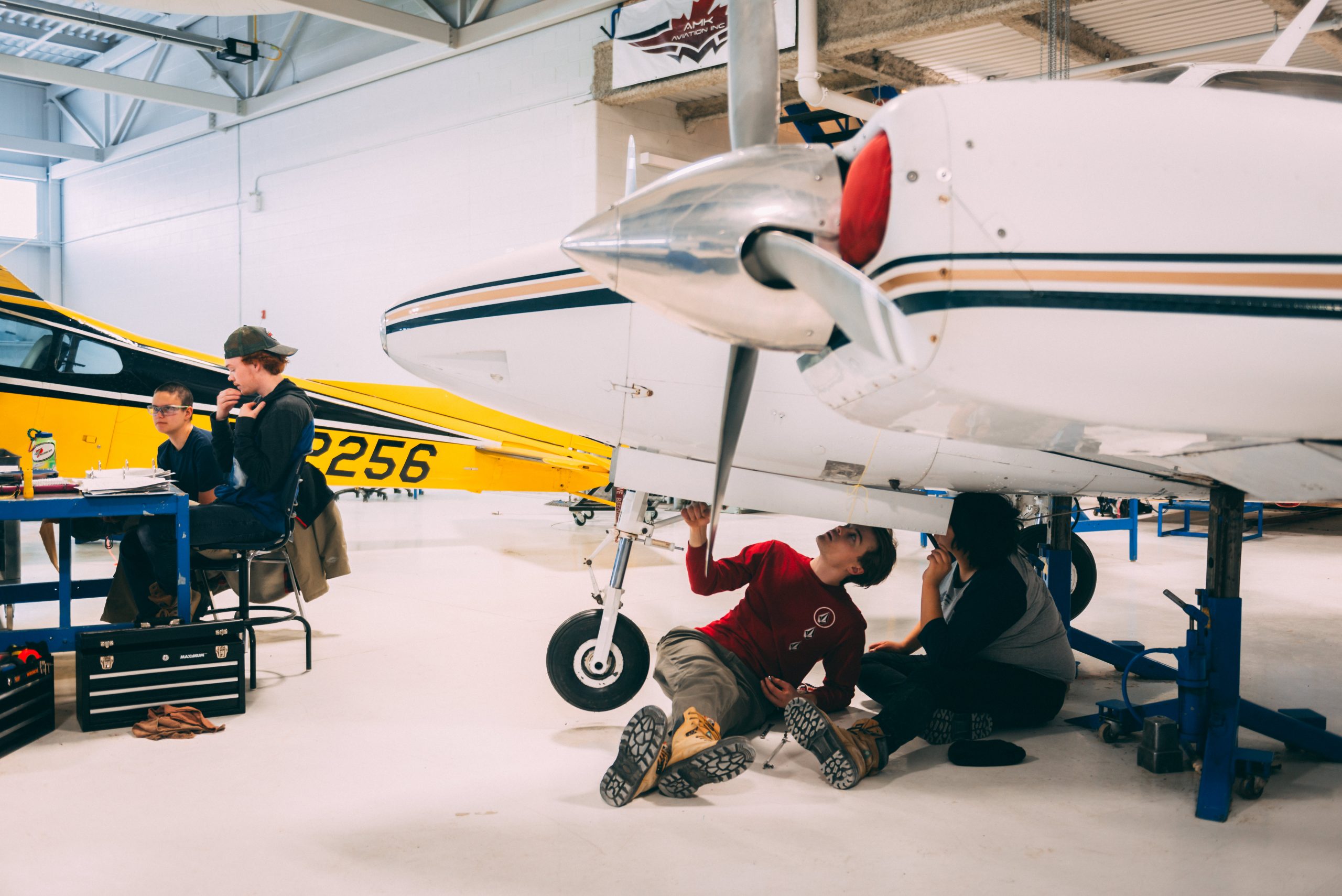 Confederation College ACE campus hangar