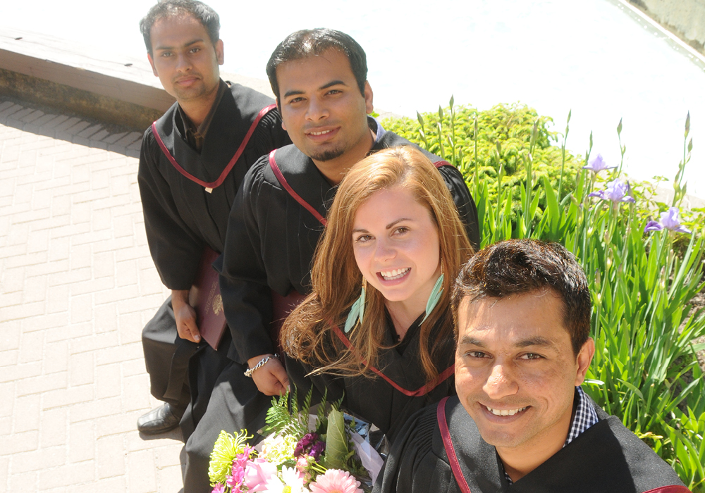 Cambrian College graduates on day of graduation