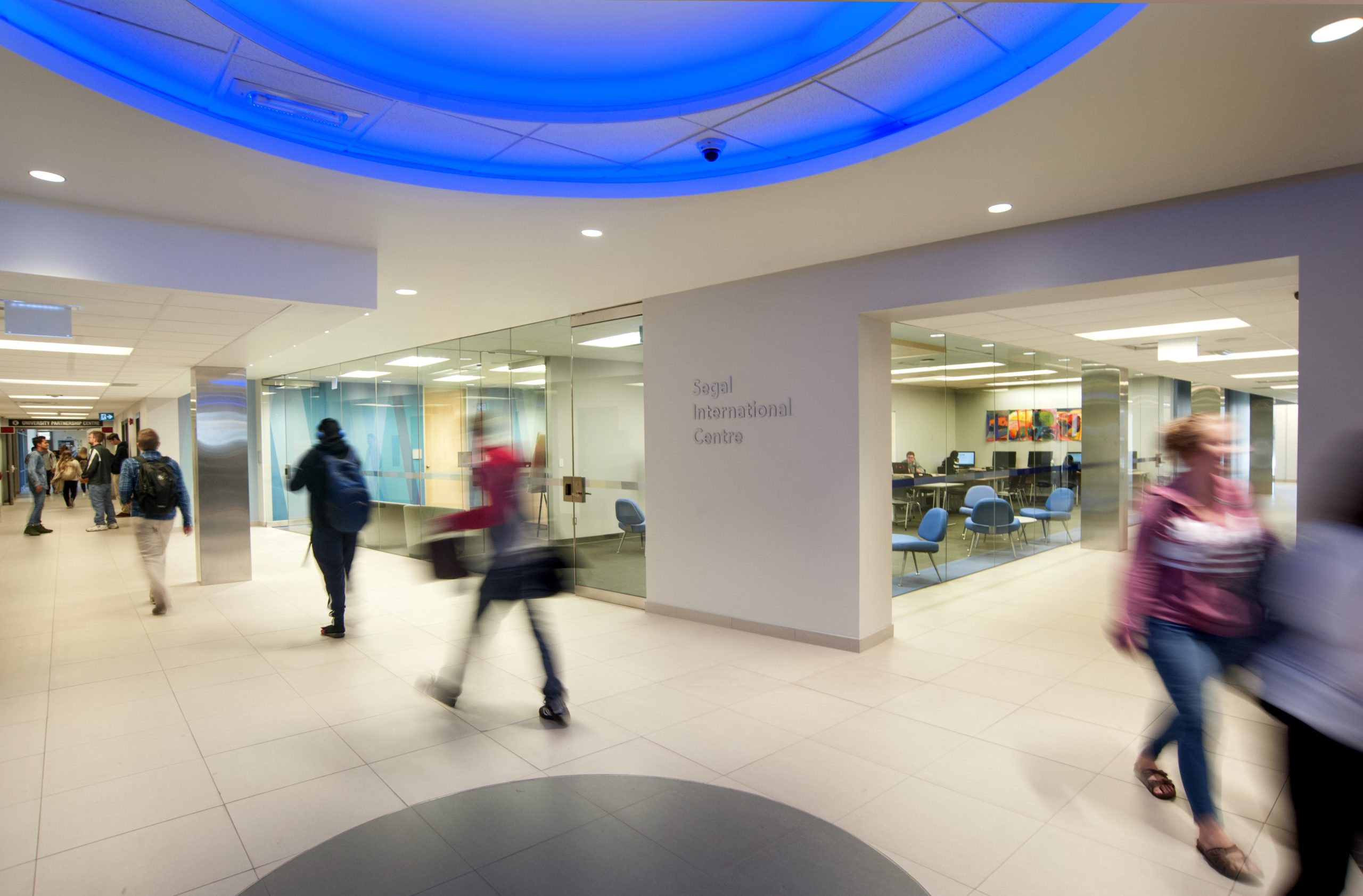 View of the international centre