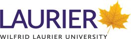 Logo: Wilfrid Laurier University.