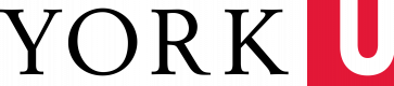 Logo: York University.